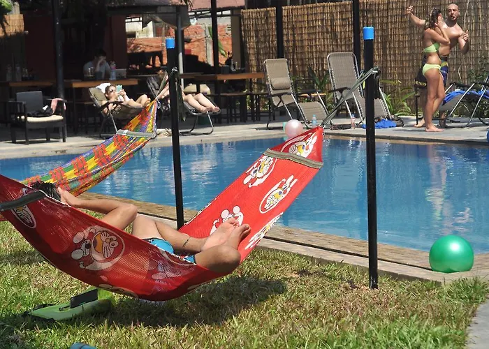 Hostel Pool Party