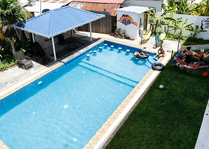 Hostel Pool Party